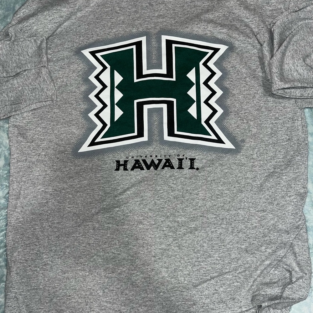 University of Hawaii Hanes Classic Gray T-Shirt